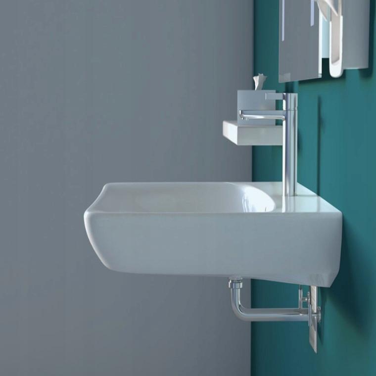 Umywalka Selnova Comfort B65 cm, H15 cm, T55 cm, bez przelewu, z otworem na