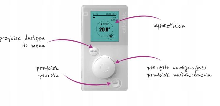 ATLANTIC Termostat pokojowy Navilink a78 bezprzewodowy