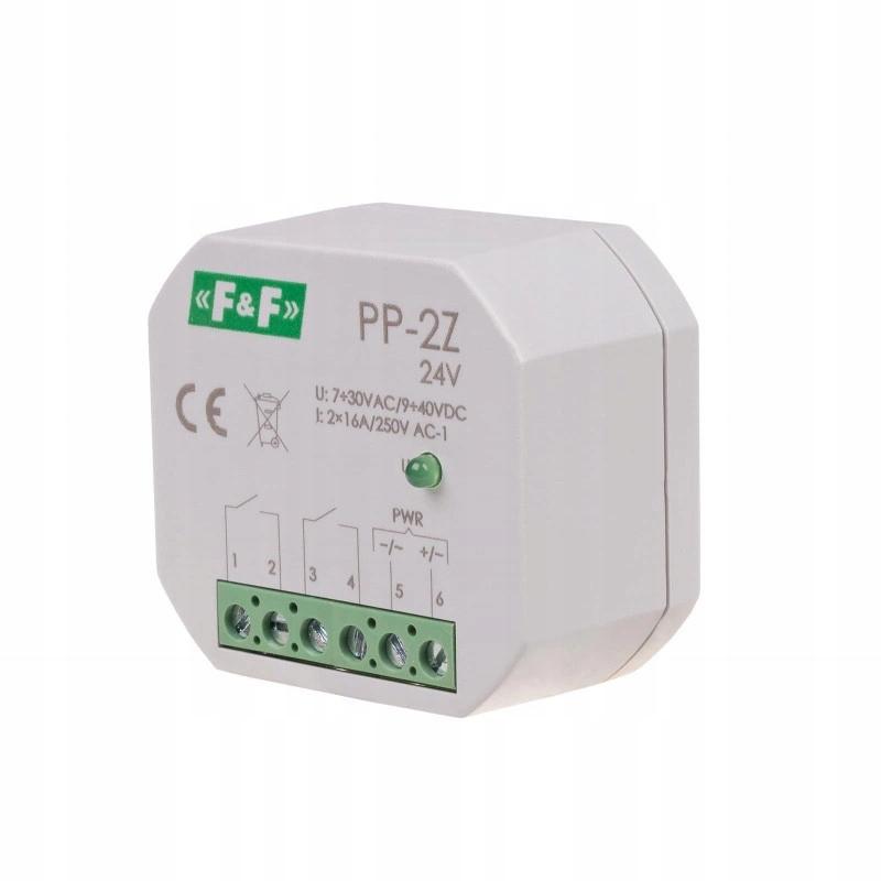 Przekaźnik elektromagnetyczny, 2Z 16A, montaż podtynkowy,w obud.PDT,U=7÷30V