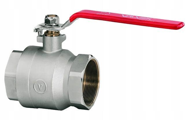 Zawór kulowy niklowany z dźwignią stalową (wersja N-N) ONYX 4