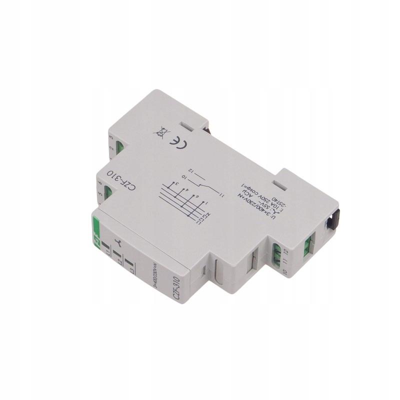 F&F Mikroprocesorowy czujnik zaniku i asymetrii fazy CZF-310-TRMS