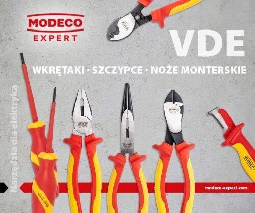 MODECO EXPERT Szczypce uniwersalne 160 mm 1000V VDE