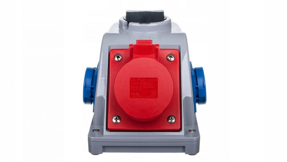 Nowa seria gniazd z wyłącznikiem Combo-Pol 16A 400V 3P+Z+N, gniazdo 2x23