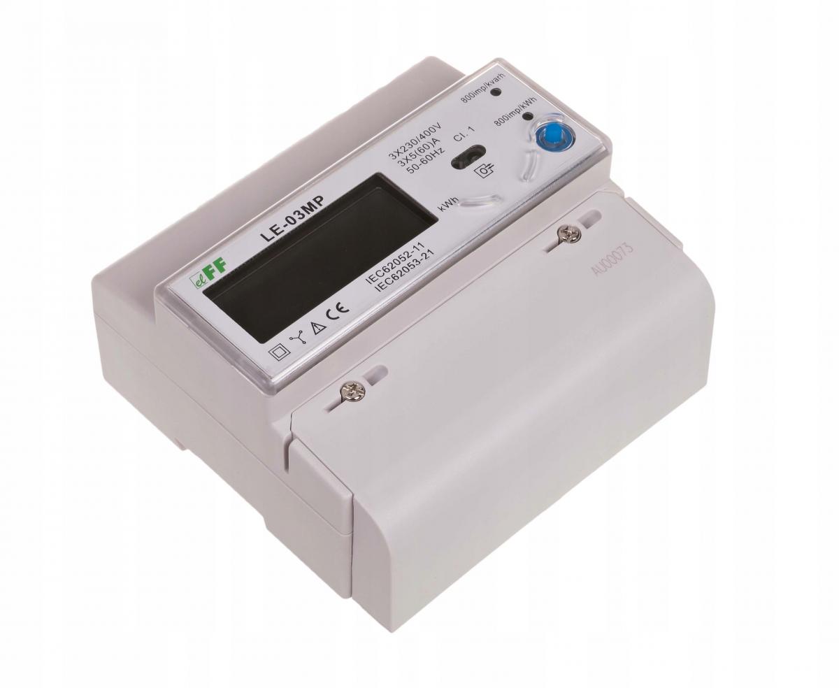 F&F Licznik energii elektrycznej MODBUS RS-485 -trójfazowy LE-03MP