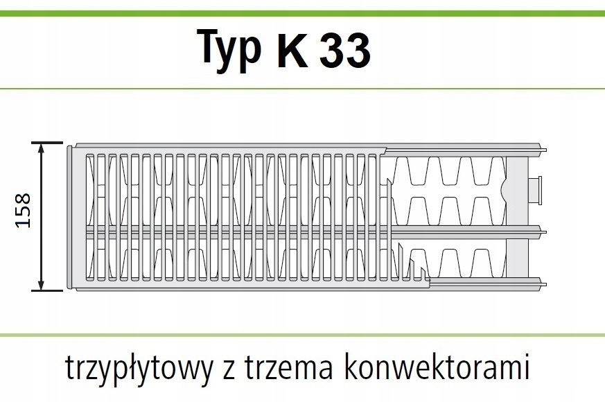 GRZEJNIK TERMOTEKNIK C33 600x400 C 33 Boczny