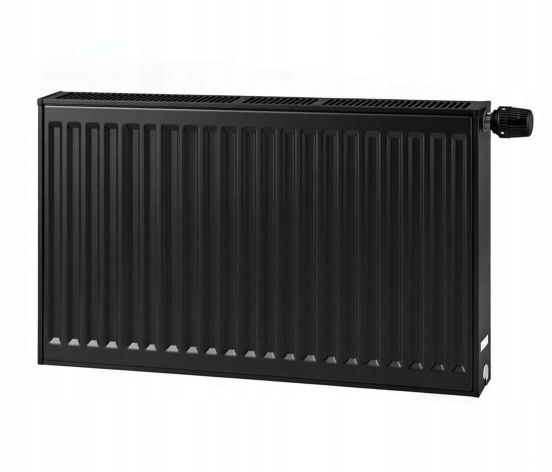 Polski grzejnik stalowy PURMO CV11 900x600 V 11 DOLNY PRAWY CZARNY