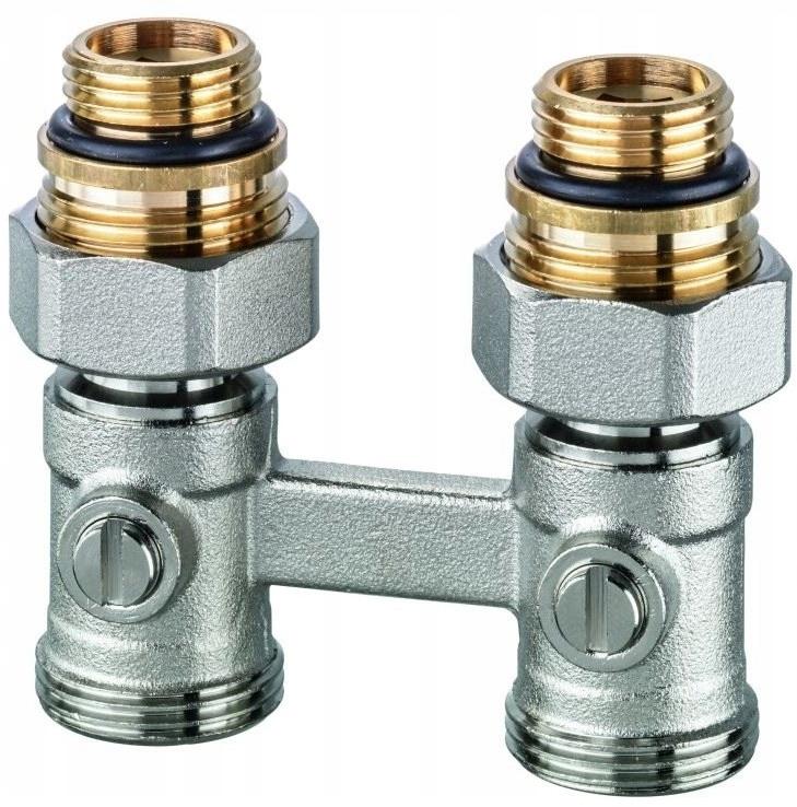 Zestaw termostatyczny z głowicą DX M30x1,5 , zawór Vekotrim prosty G3/4-1/2