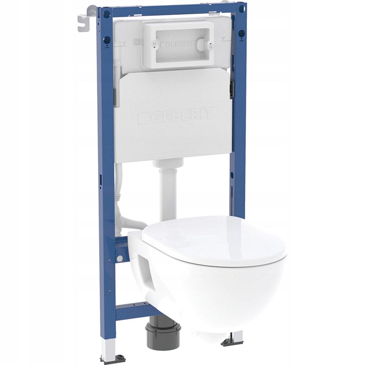 Stelaż WC GEBERIT Selnova Premium Duofix Basic w komplecie z miską Selnova
