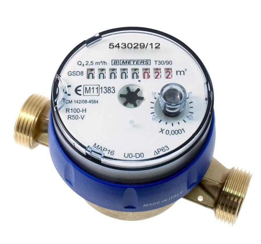 Wodomierz GSD8-RFM, DN15Q3=2,5,R160/R50,zimna wodaantymagnetyczny