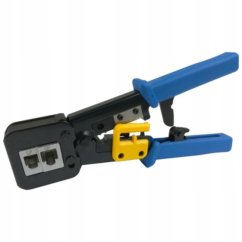 Zaciskarka 8P/6P/4P (RJ45/RJ12/RJ11) do wtyków przelotowych typu EZ ALANTEC