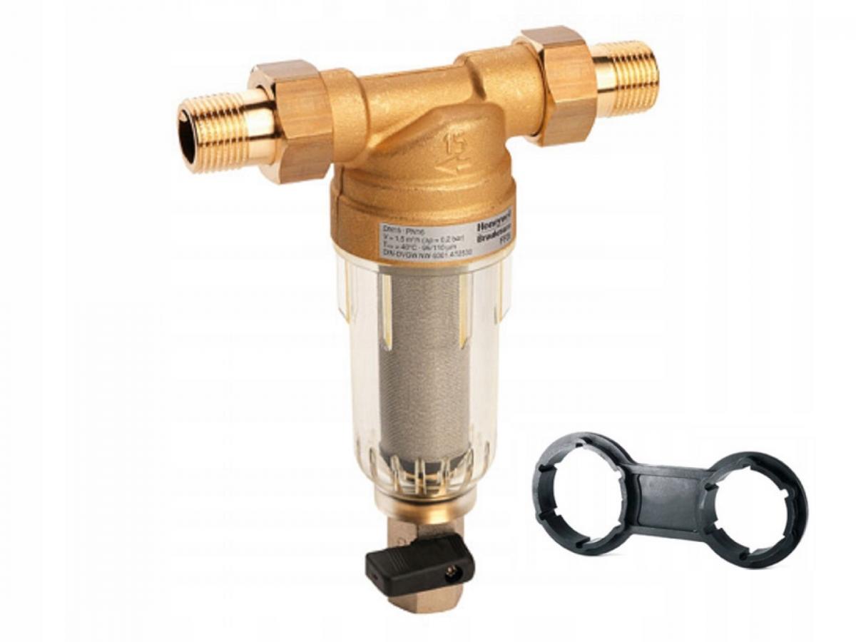 RESIDEO BRAUKMANN Filtr mini-plus do wody pitnej, 1, z opłukiwaniem