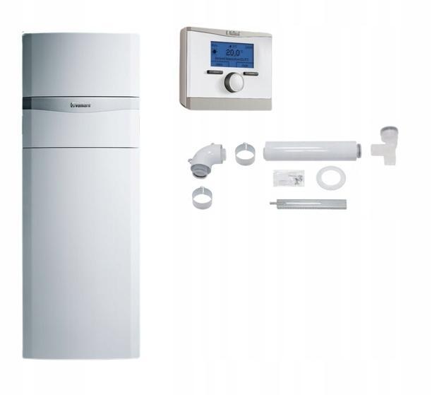 Piec Vaillant dwufunkcyjny z zasobnikiem 150L stalowy na gaz 32,5 kW 48h