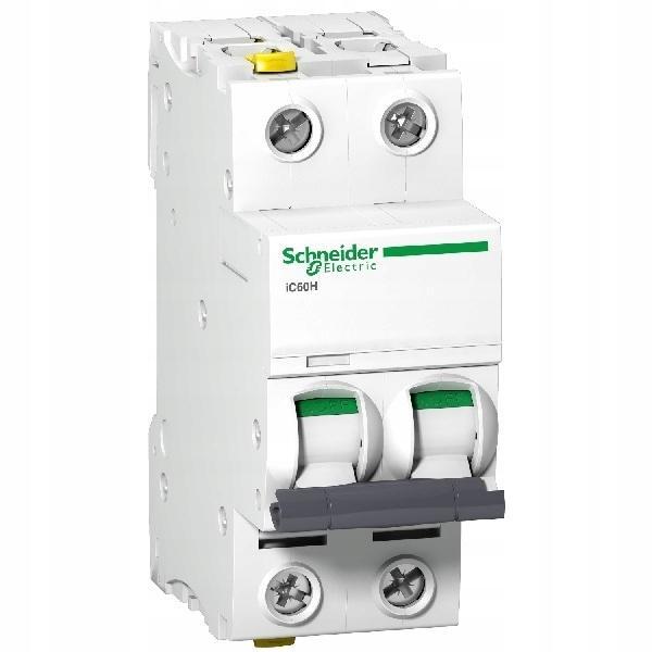 SCHNEIDER ELECTRIC Wyłącznik nadprądowy iC60H-C6-2 C 6A 2-biegunowy