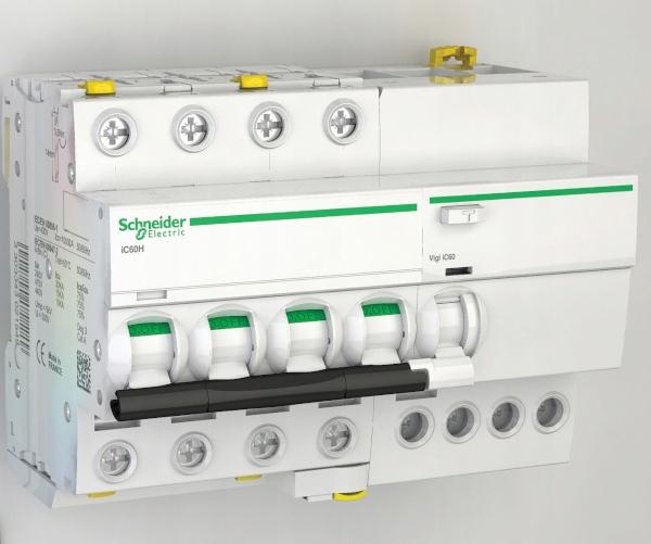 SCHNEIDER ELECTRIC Wyłącznik nadprądowy iC60N-C63-3 C 63A 3-biegunowy
