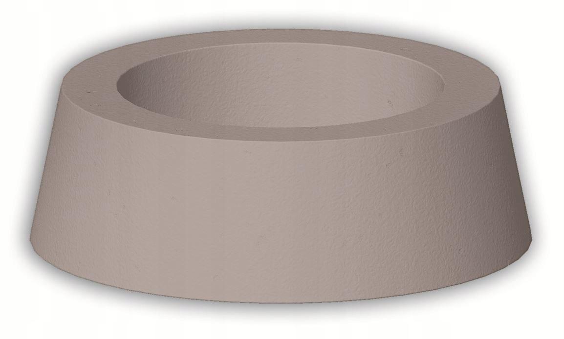 Stożek żelbetowy dn 400mm, klasa A15=1.5t, na rurę wznoszącą gładką DN/OD 4