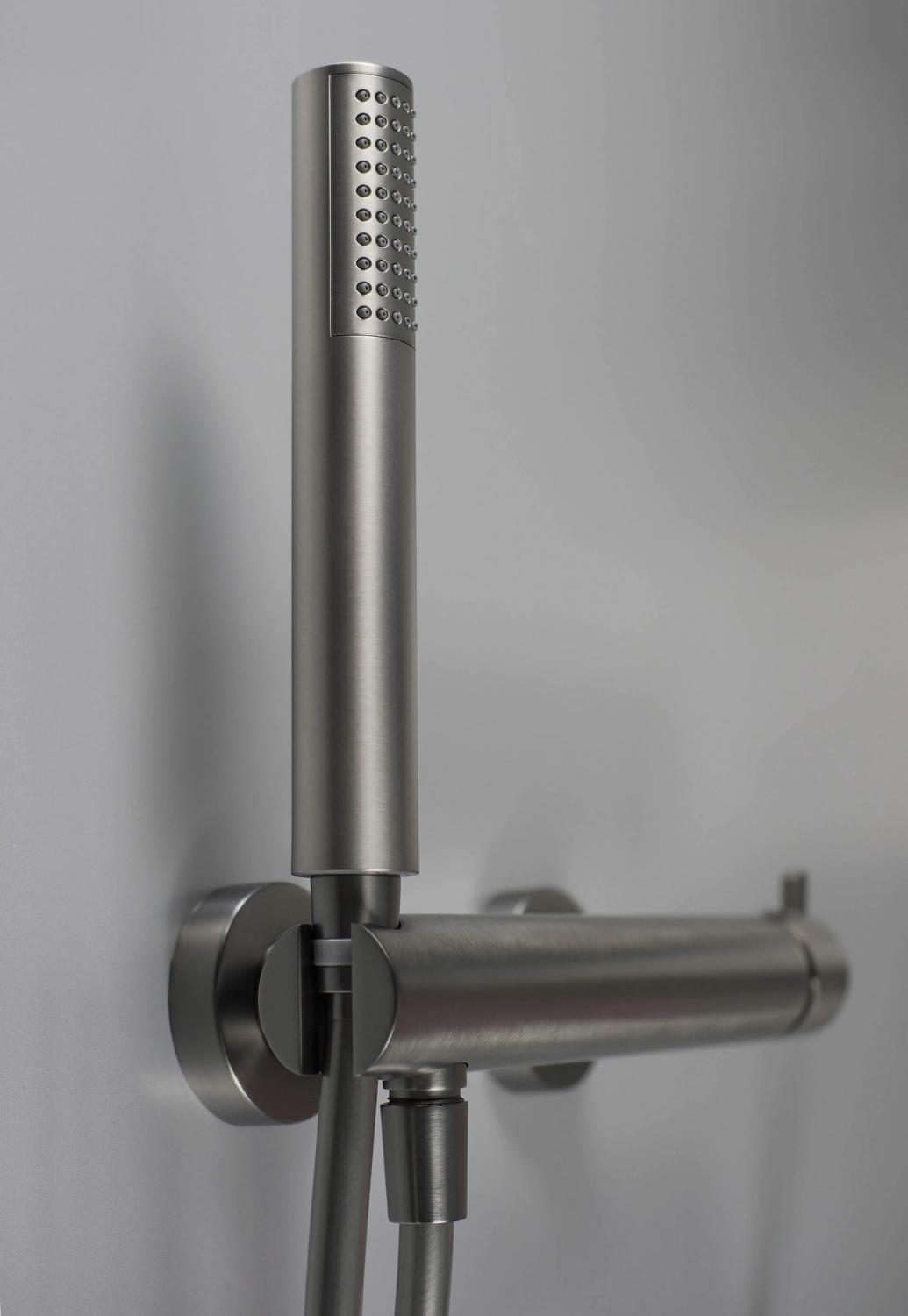 DEANTE Bateria prysznicowa z zestawem prysznicowym Silia, titanium