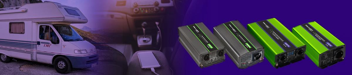 Przetwornica napięcia Monolith 1200 MS Wave | 12V na 230V | 600/1200W | USB