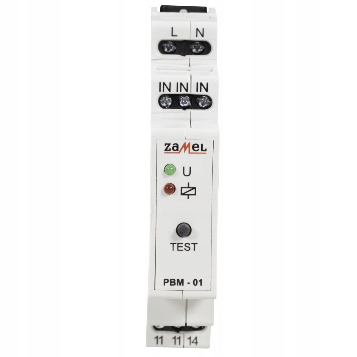 ZAMEL Przekaźnik bistabilny 230V AC Typ: PBM-01