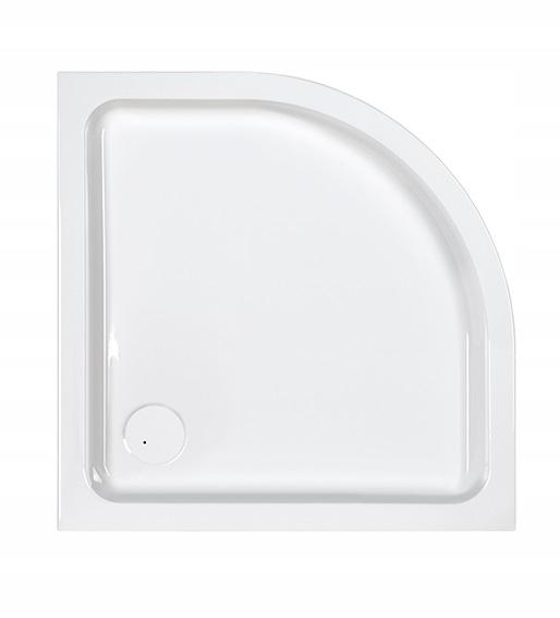 Brodzik akrylowy półokrągły SANPLAST Free Line BP/FREE 90x90x5+STB biały