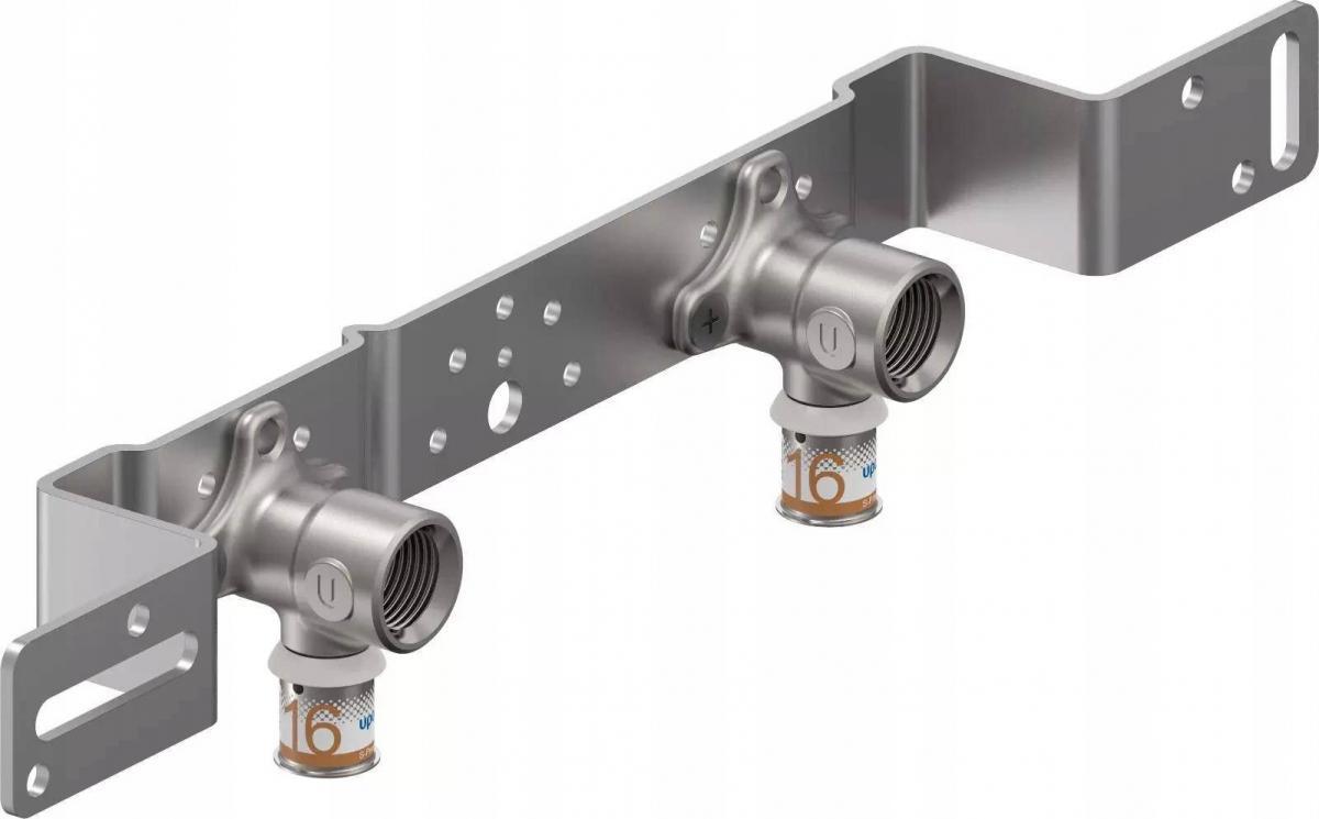 Uponor S-Press PLUS kolano naścienne zest. 150mm 16-Rp1/2FT