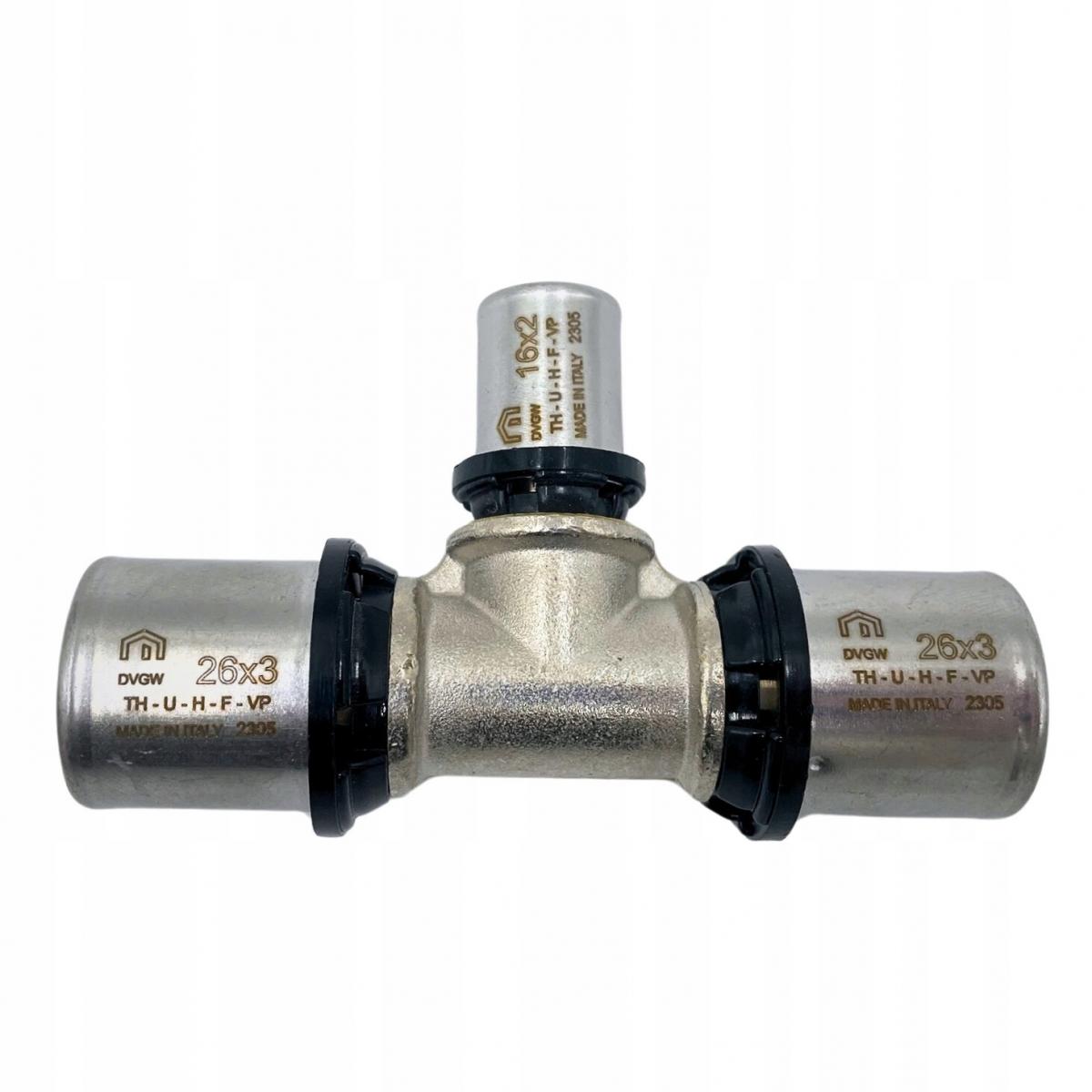 PURMO Trójnik redukcyjny PURMO CLEVERFIT 26x16x26