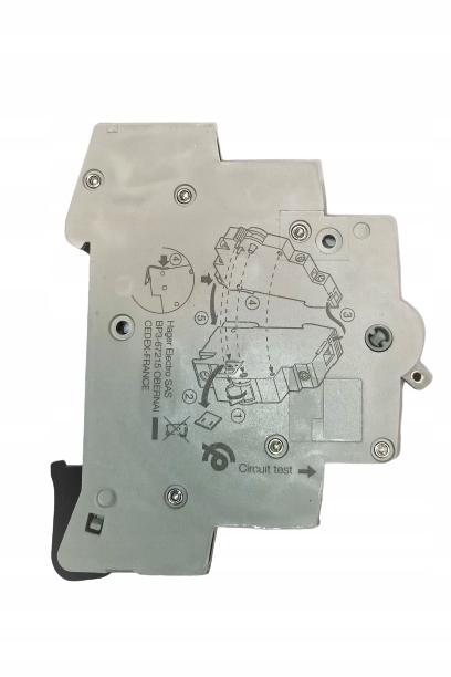 HAGER Styk pomocniczy do MCB, RCBO 1NO+1NC Ith=6A 230VAC