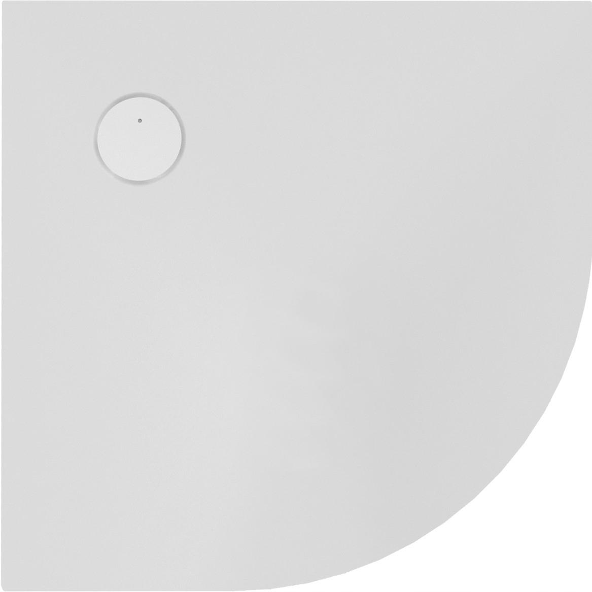 Brodzik min półokrągły SANPLAST Structure Mineral BP-M/STRUCTURE 90x90x1,5