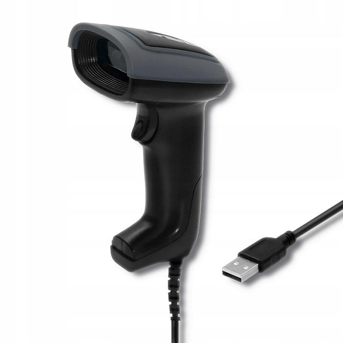 QOLTEC Czytnik kodów 1D i 2D, USB, 50863
