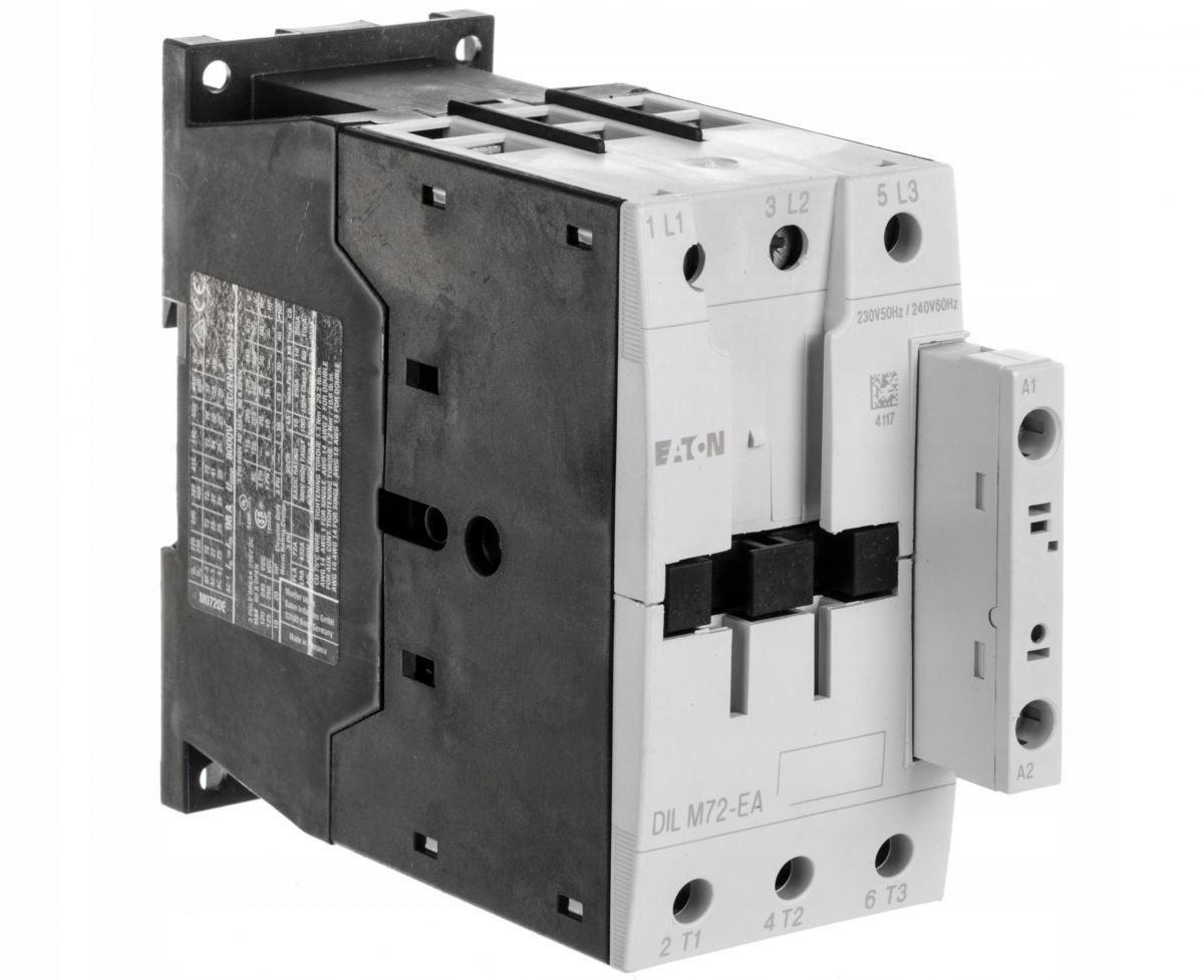 EATON Stycznik 37kW/400V, sterowanie 230VAC DILM72-EA(230V50HZ,240V60HZ)