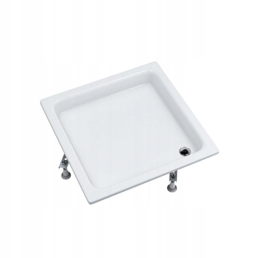 SCHEDPOL Brodzik akrylowy Zefir Standard Plus 80x80x26 cm kwadratowy
