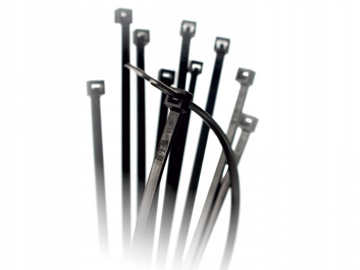 ONNLINE Opaska kablowa CV-430 STW (432x4,8mm) (UV) czarna OPK=100SZT.