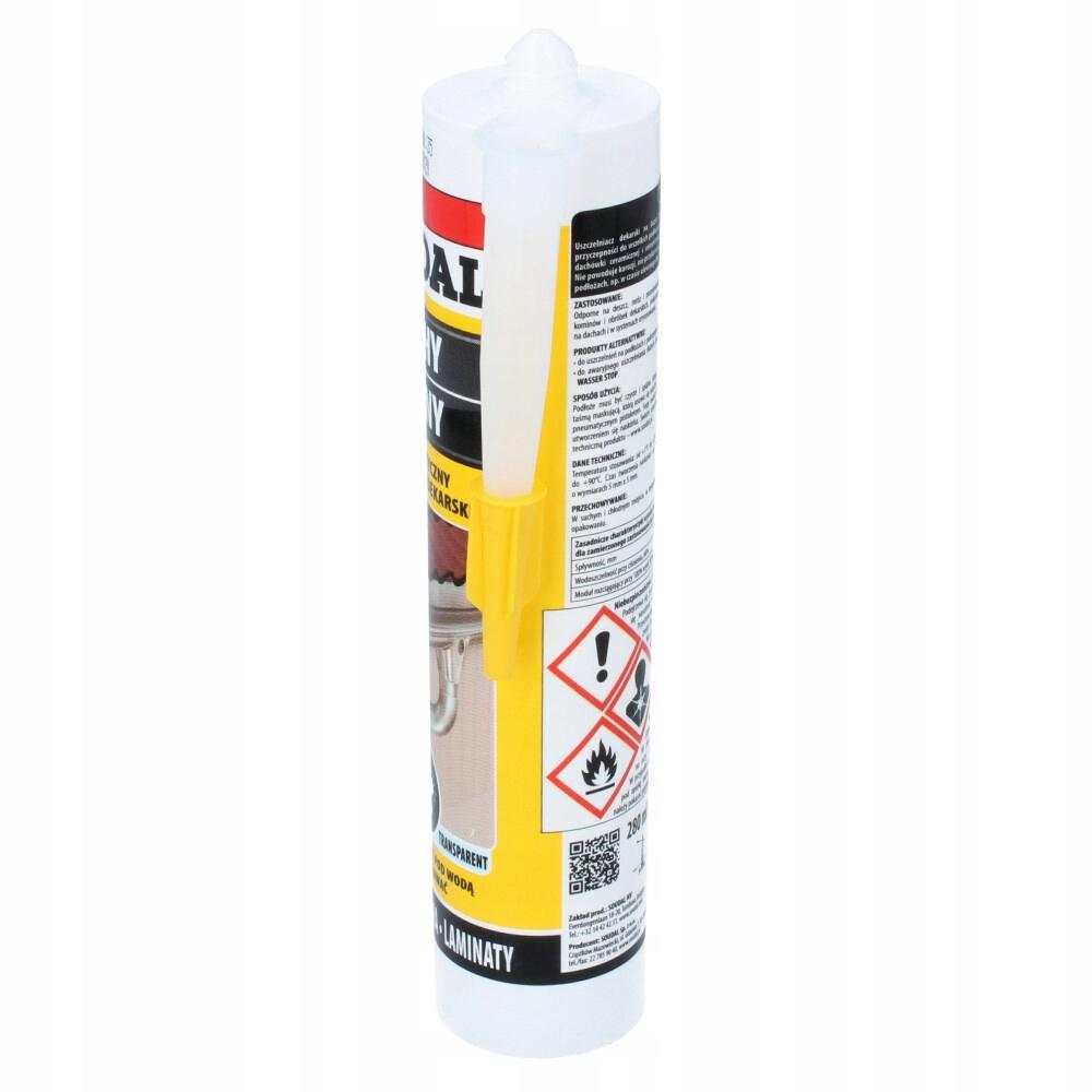 SOUDAL Specjalistyczny uszczelniaczh dekarski 280ml bezbarwny