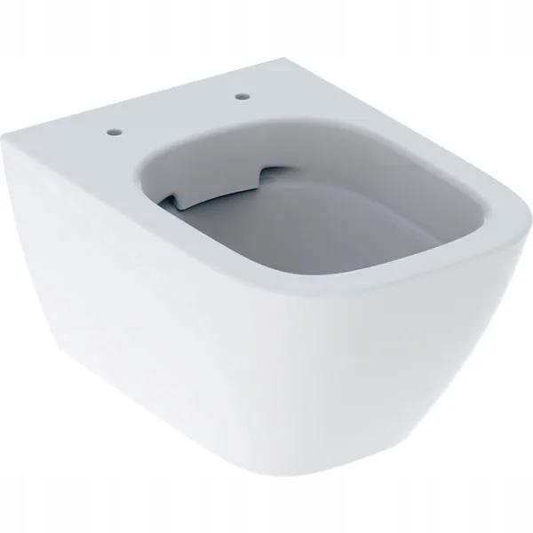 Miska wisząca WC Smyle Square lejowa, B35 cm, H33 cm, T49 cm, krótka, Rimfr