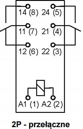 Przekaźnik miniaturowy RM84-2012-35-5230 elektromagnetyczny do obwodu druko