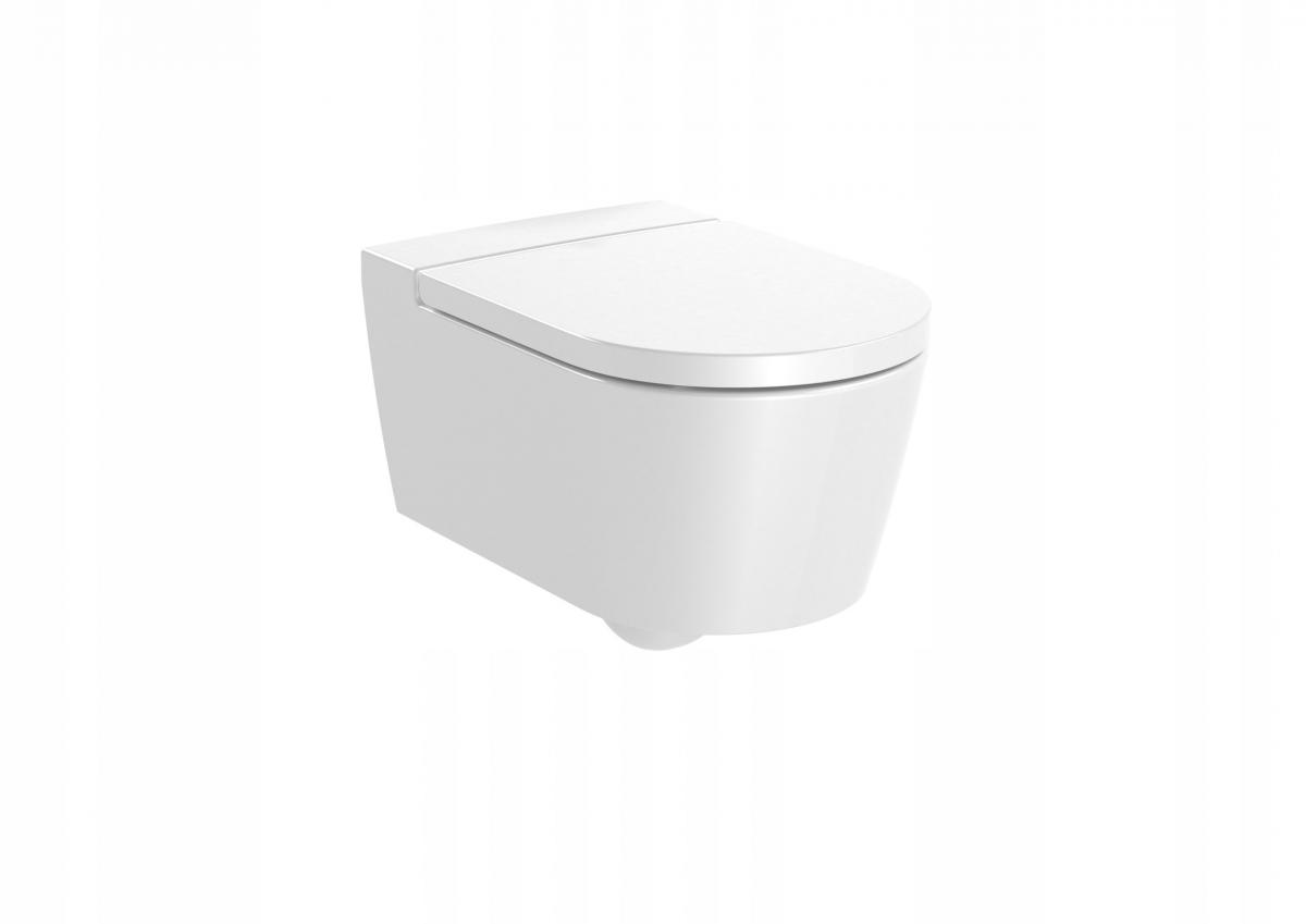 Miska wisząca INSPIRA ROUND 56x37cm Rimless Biały SG ROCA[10]
