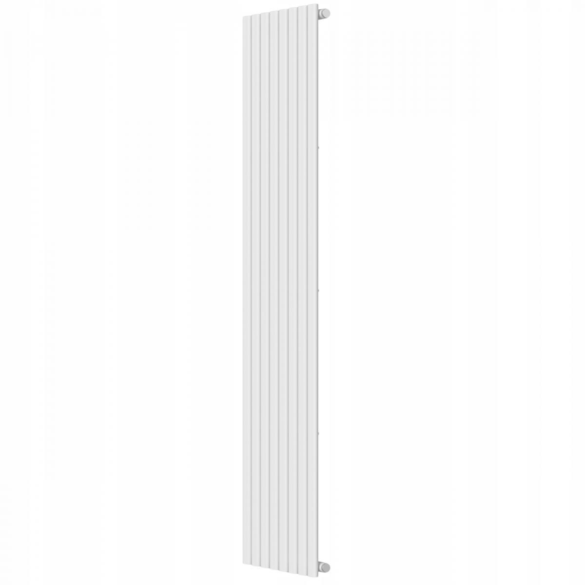 Grzejnik pionowy dekoracyjny INVENA MONO 1800X480 MOC: 890W BIAŁY
