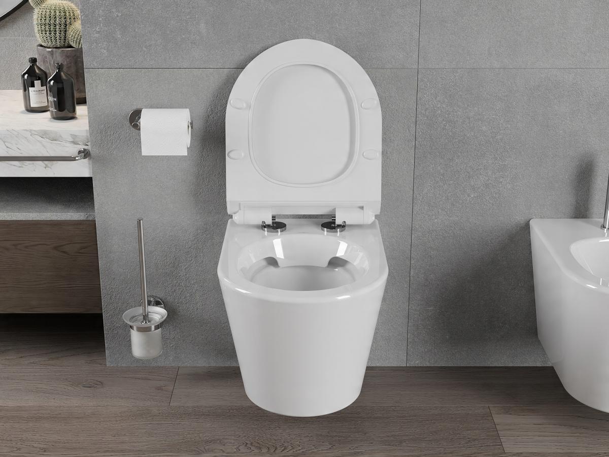Miska wisząca ONA COMPACTO 48x36cm Rimless Biały SG ROCA[18]