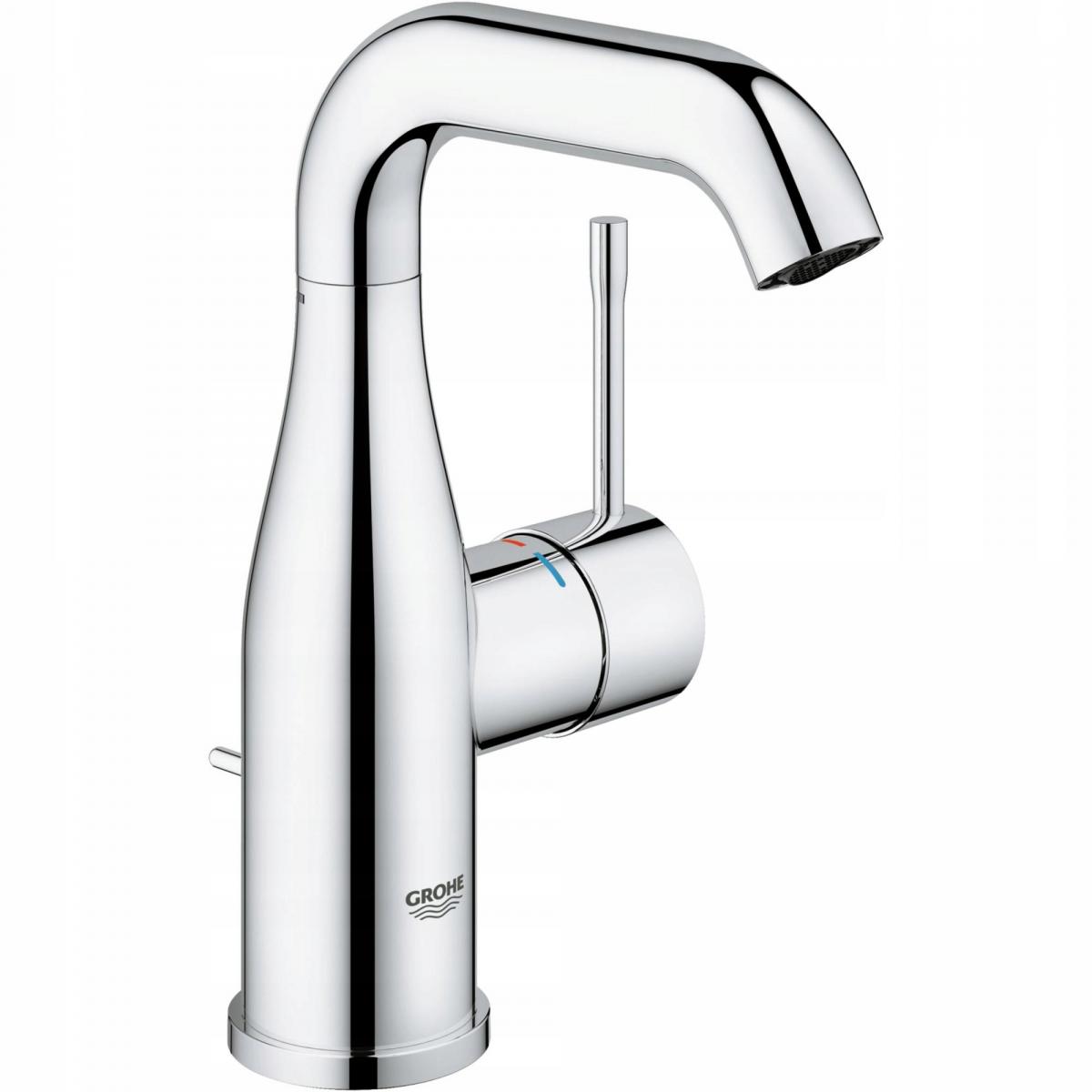 Bateria umywalkowa stojąca GROHE Essence 1otw mosiężna chrom z obrotową wyl