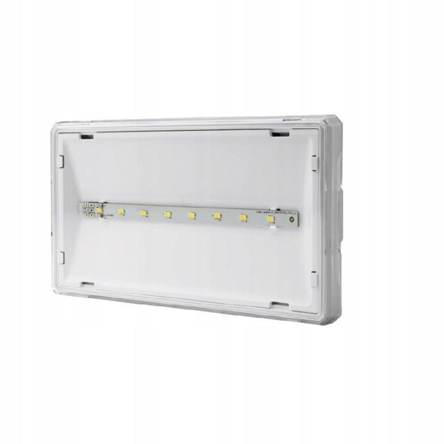 Oprawa awaryjna EXIT M LED IP65 1W 1h dwuzadaniowa AT biała ETE/1W/C/1/SA/A
