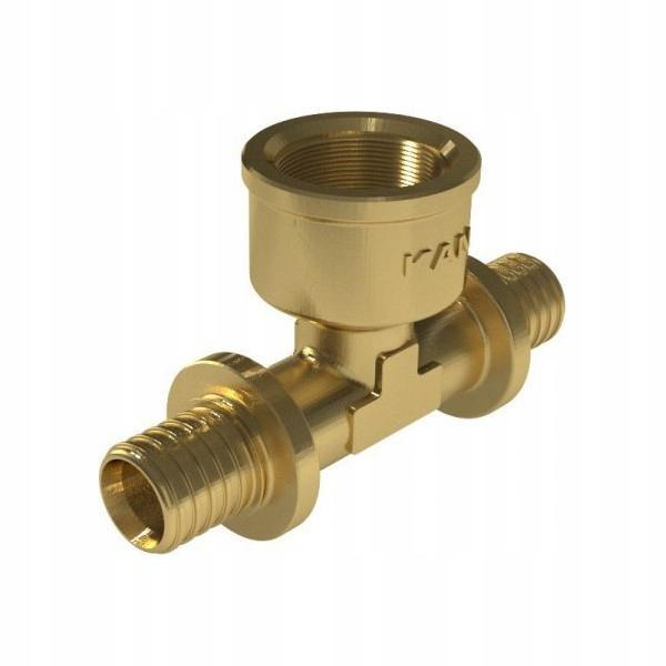 KAN-therm Trójnik mosiężny GW ultraLINE - 20 Rp3/4