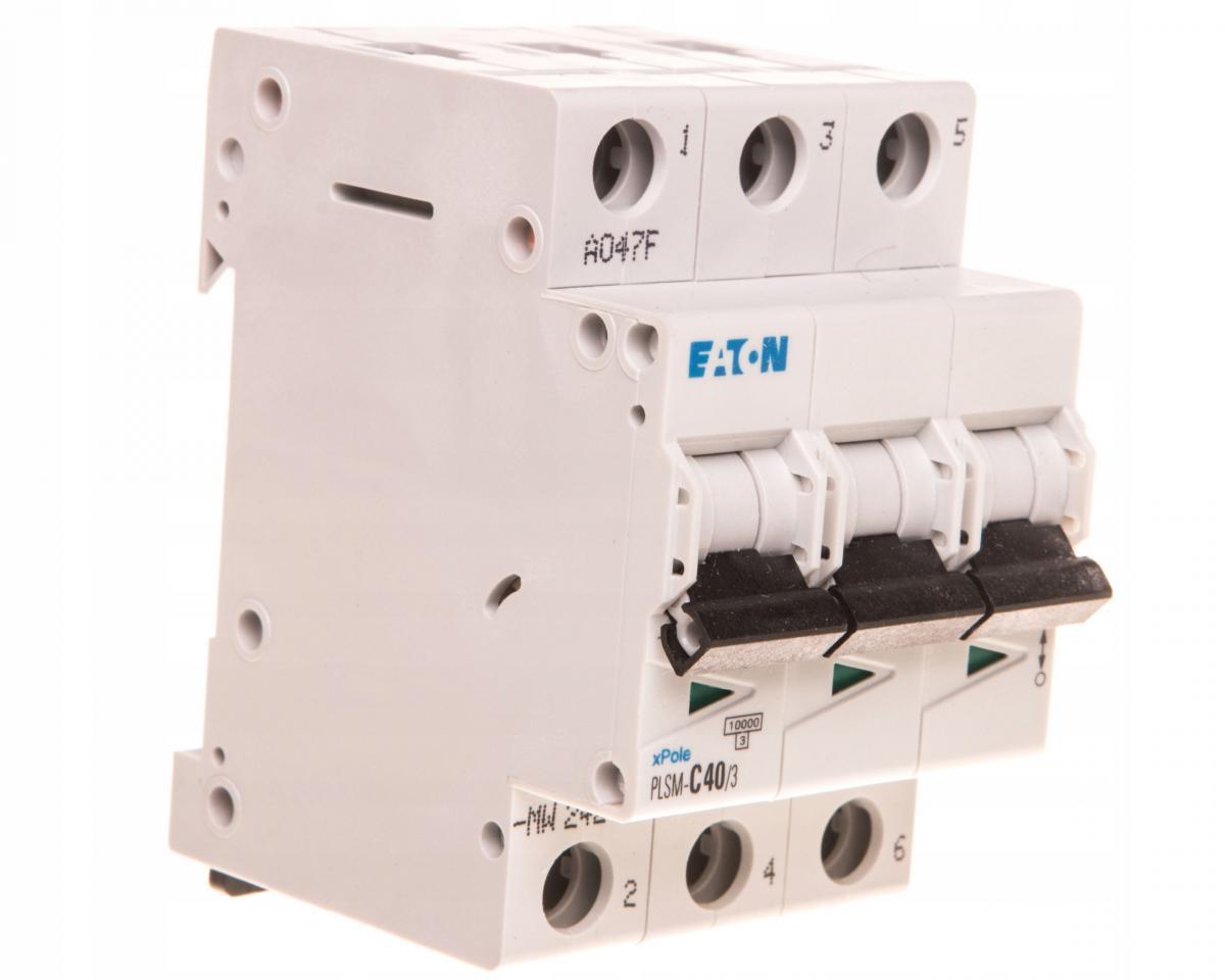EATON Wyłącznik nadprądowy 3-biegunowy PLSM-C40/3-MW