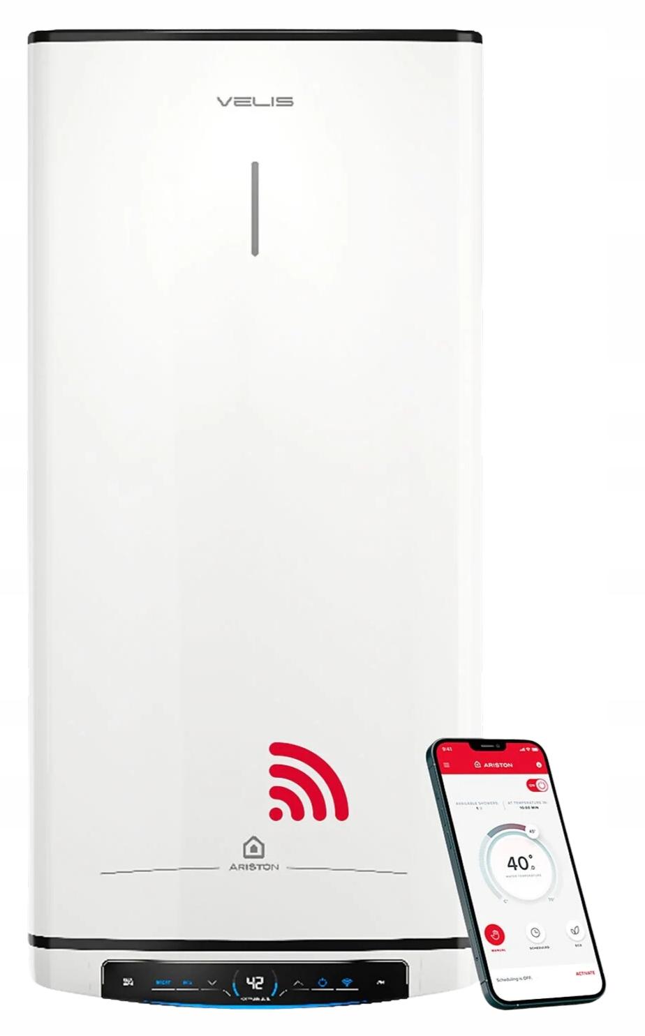 Podgrzewacz wody elektryczny pojemnościowy ARISTON VELIS PRO WIFI 100 EU