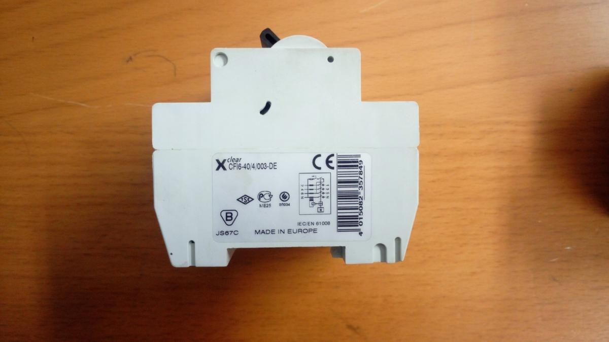 EATON Wyłącznik różnicowoprądowy 6kA typ AC HNC-40/2/003
