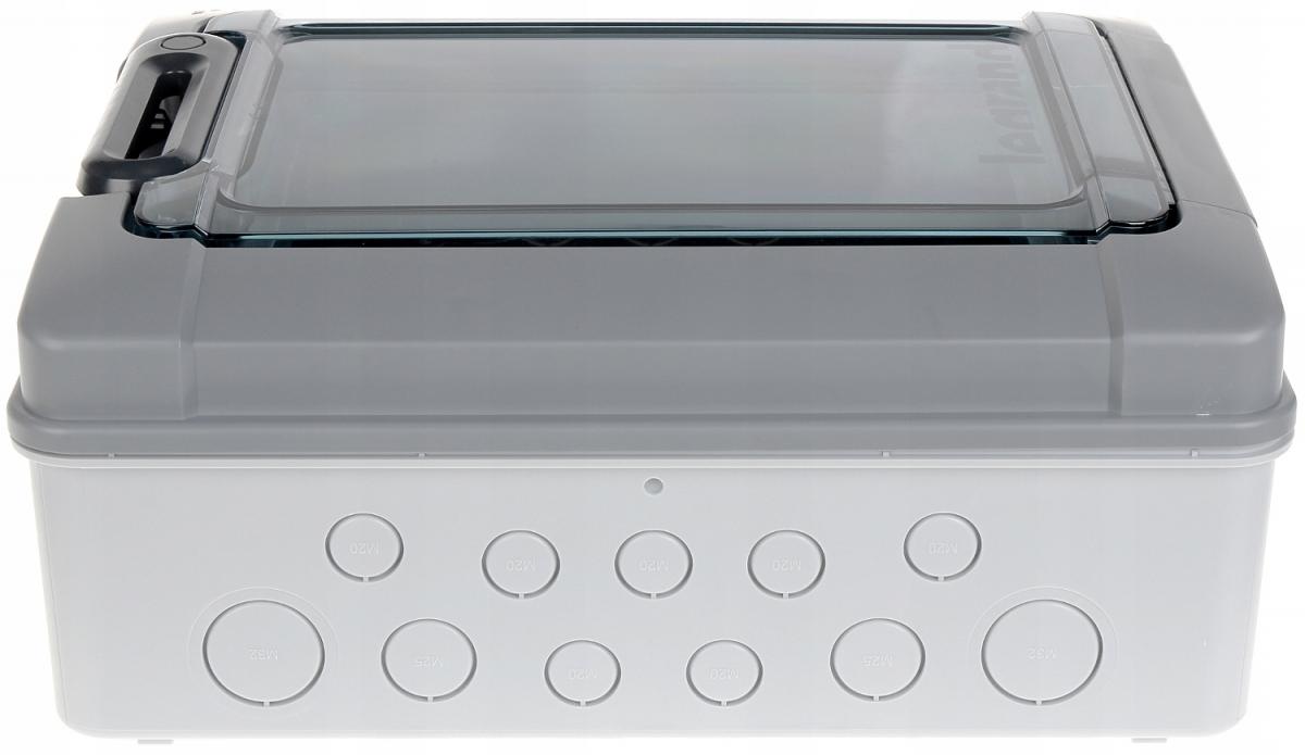 LEGRAND Rozdzielnica natynkowa RN65 IP65 z listwami 1x12 modułowa