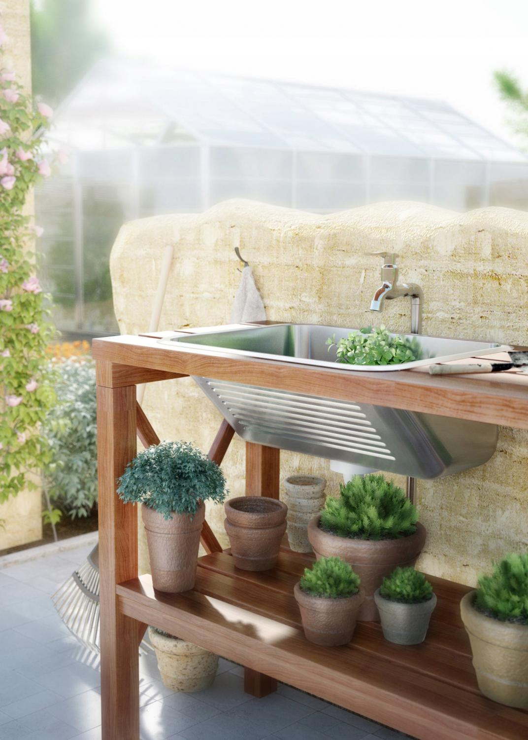 Bateria umywalkowa ścienna do wody zimnej lub zmieszanej, chrom