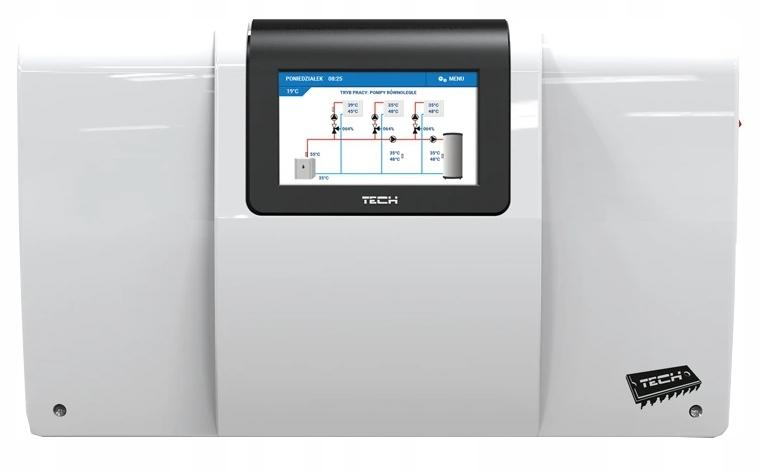Sterownik do instalacji z OPEN THERM(obsługa 3 siłowników zaworu + solar)