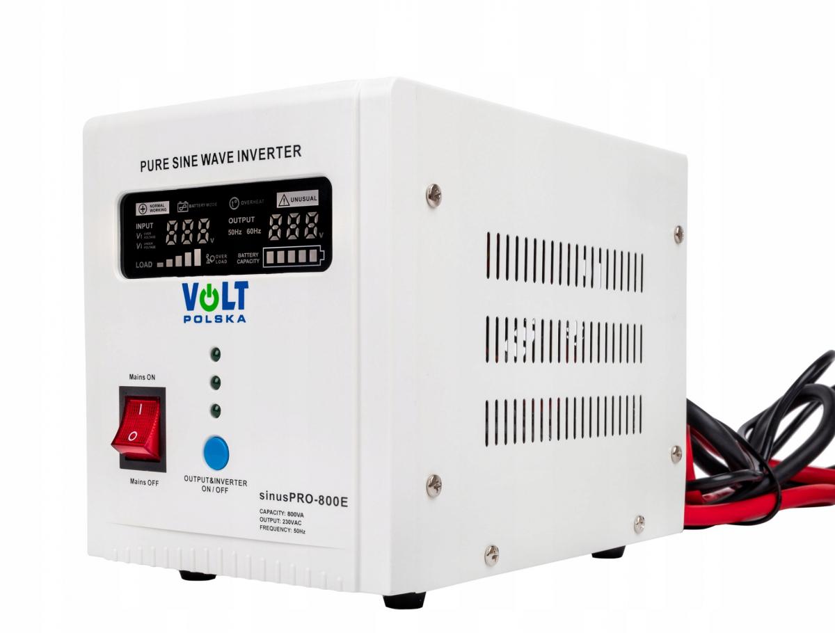 VOLT Zasilacz awaryjny SINUS PRO 800 E 12/230V (500/800W)