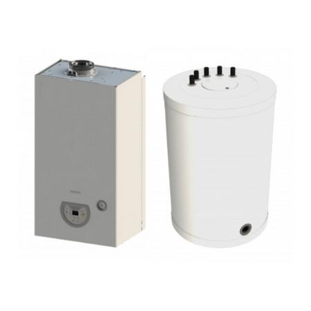 Pakiet z kotłem gazowym kondensacyjnym SILVER PRO 20 kW i zasobnikiem SG PL