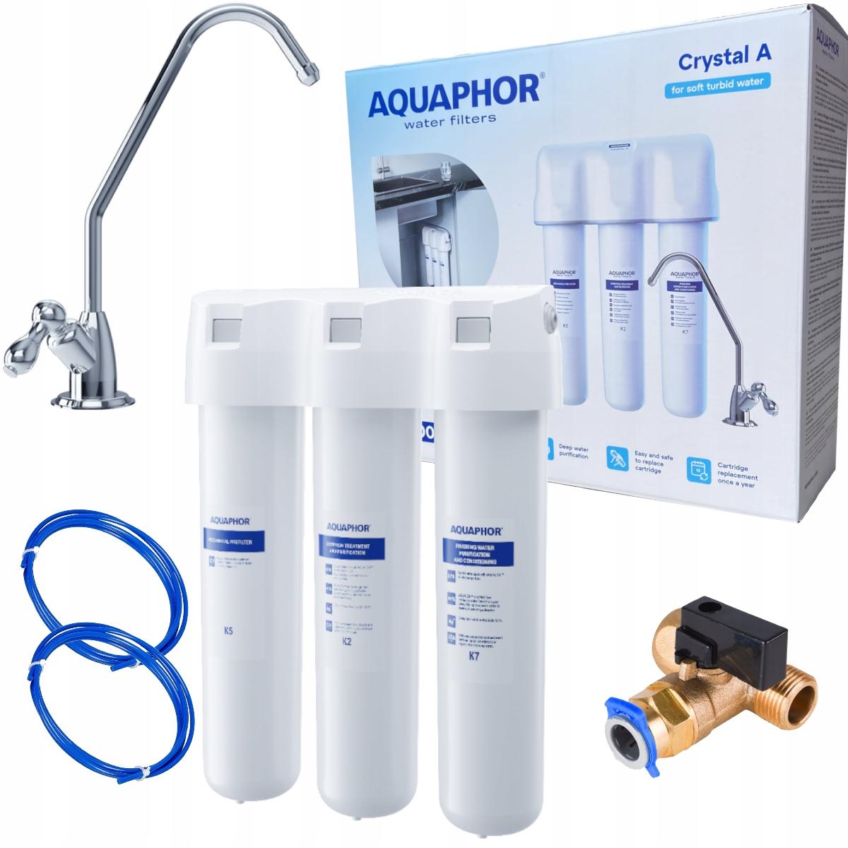 AQUAPHOR Filtr Kryształ A filtrujący wodę (K5, K2, K7)