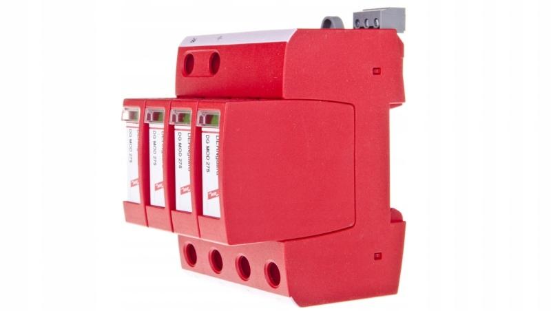 Ogranicznik przepięć DEHNguard M TNS 275 FM, 4-biegunowy do sieci 230 V AC